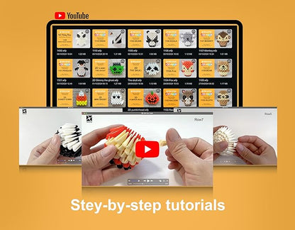 Creative Soft Building Blocks, Cute Animal kit Assembling Building Toys Gifts for Kids and 6+ Interactive Building Toy for Kids, Boys, and Girls (1106-PANDA)