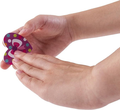 Hot Focus Unicorn Nail Art Kit - 3D Press On Nails, Stickers, File & Ring - 65 Piece Set for Girls 5+