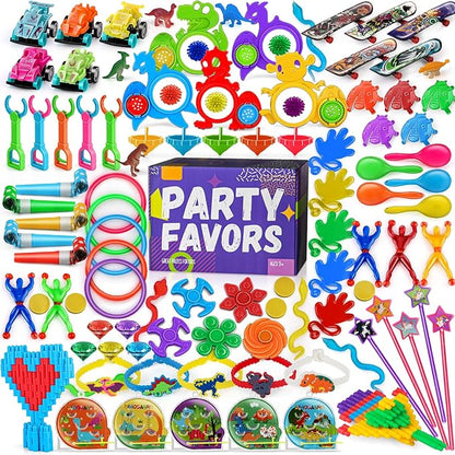 Amy&Benton 200PCS Little Toys for Kids School Prizes for Kids Toys Bulk Party Favors Gifts Treasure Box Toys