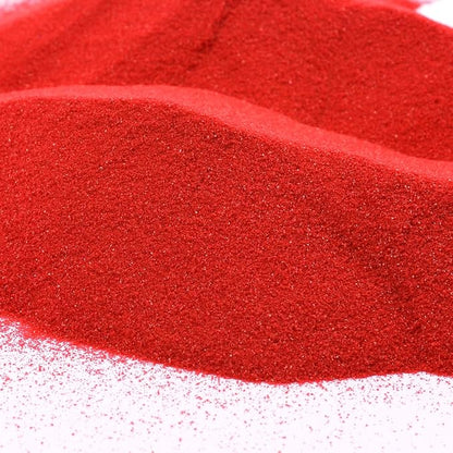 Shiny Stone Colorful Sand,Rainbow Sand,Art Sand,Colored Sand,Craft Sand,Decorative Wedding Vibrant Sand, 250g/0.55lbs/8.81oz for Kids Creativity Wedding Succulent Terrarium Vase (Scarlet)