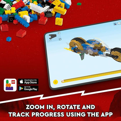 LEGO NINJAGO NYA’s Water Dragon EVO 71800 Toy for Girls and Boys 6 Plus Years Old, Mythical Creature Figure Building Set, Ninja Action Birthday Gift Idea