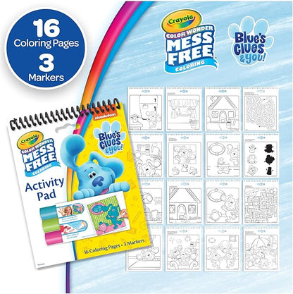 Crayola Nickelodeon Color Wonder Bundle (3 Pack), Mess Free Coloring Set for Kids, Activity Pads & Markers, Gifts for Toddlers, 3+