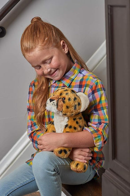 Wild Republic Cheetah Cub Plush, Stuffed Animal, Plush Toy, Gifts for Kids, Cuddlekins 12"