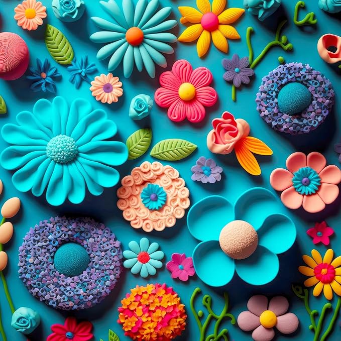 Poen Air Dry Clay Kit Multi Colors Ultra Light Modeling Clay for Kids DIY Safe Soft Clay with Sculpting Tool Back to School Gift for Kids Adults Artists Art Crafts(108 Pcs)