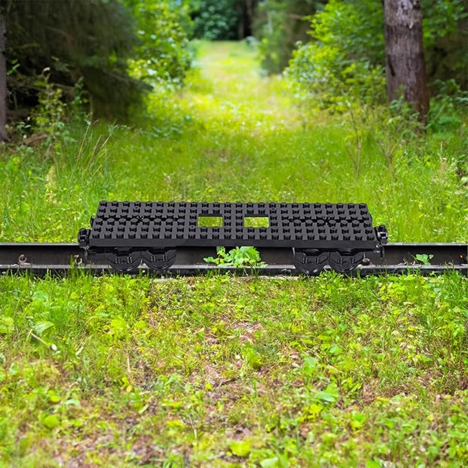 6IN1 City Freight Train Car Building Set, DIY Toys for Teens and Adults, Compatible with Lego 630 Building Accessory (6IN1 Train Set)