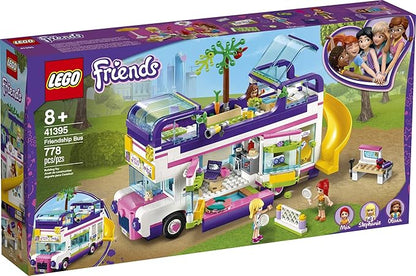 LEGO Friends Friendship Bus 41395 Heartlake City Toy Playset Building Kit Promotes Hours of Creative Play, New 2020 (778 Pieces)