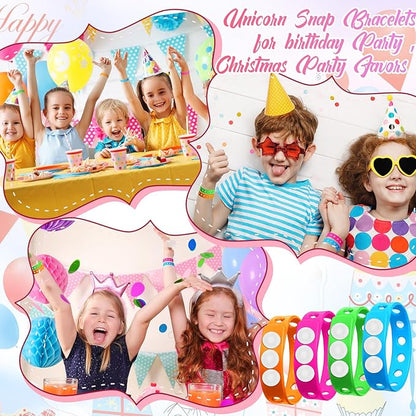 60 Pcs Silicone Kids Bracelets Neon Wristband 8 Inch Adjustable Rubber Charm Wristband with Holes for Shoe Charm Birthday Party Gifts School DIY Craft Goodie Bag Stuffer, 4 Colors