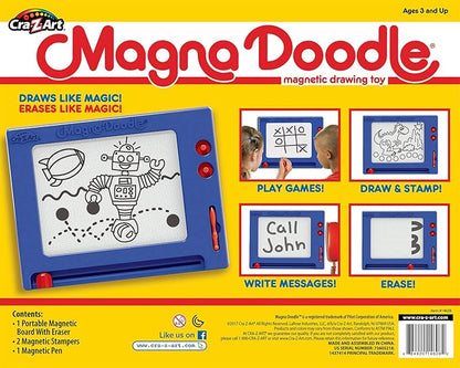 Cra-Z-Art Retro Magna Doodle - 50 Years of Creative Fun – Classic Magnetic Drawing Board Toy, Ages 3+