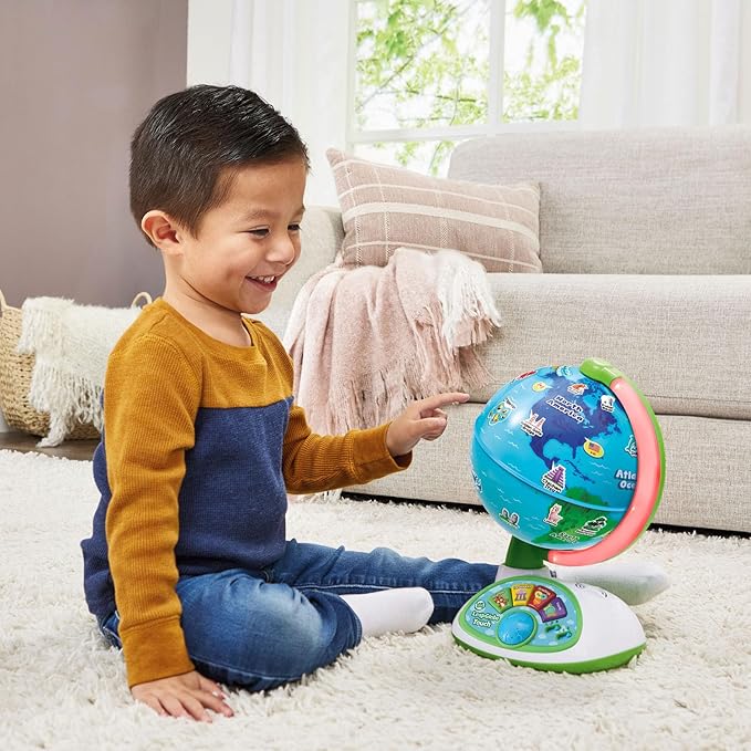 LeapFrog LeapGlobe Touch Interactive Globe for Kids Ages 3 and up