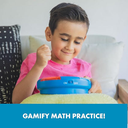 Educational Insights Math Slam Digital Math Game - Educational Games for Kids Ages 5+, Handheld Electronic Math Game for Kids
