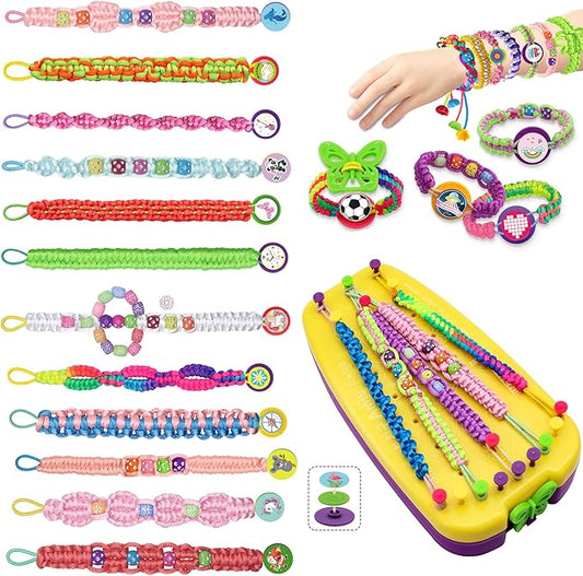 Friendship Bracelet Making Kit for Girls Age 6-12 | DIY Arts and Crafts for Kids | Christmas Birthday Gifts Ideas for Girl 7 8 9 10 11 Years Old | Popular Stocking Stuffers Toys Bulk Set (169PCS)