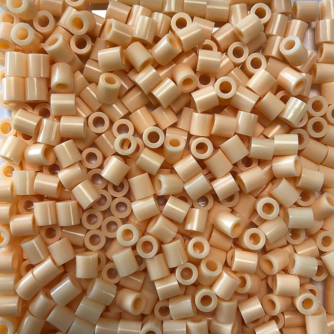 Perler Beads Fuse Beads for Crafts, Sand Pink, Small, 6000pcs
