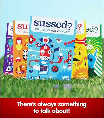 SUSSED Wacky ‘What Would You Do?’ Fantasy Card Game - Fun for Girls, Boys & Tweens - for Kids Ages 8 and Up, 2-8 Players, 15-30 Min Playtime - Purple Deck: Dragons, Space & Magic