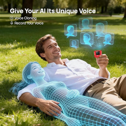 AIPI-Lite AI Robot, Smart Customizable Character with Voice Cloning, GPT Model Access, Memory Storage, and Real-Time Interactive Reactions