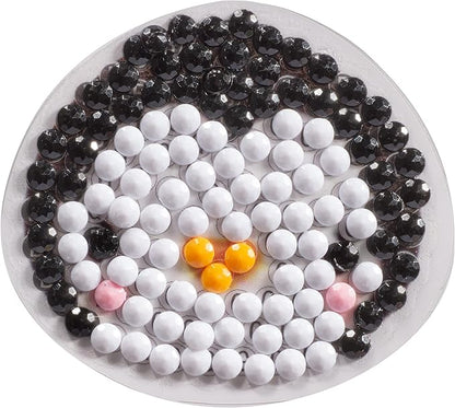 SCS Direct Kid's Birthday Party Diamond Gem Painting Craft Favor Kits -Zoo Buddies- 20 Individually Packaged, All-in-One Packs for Boys & Girls -Fun & Unique Gem Classroom Art Project Activity Gift