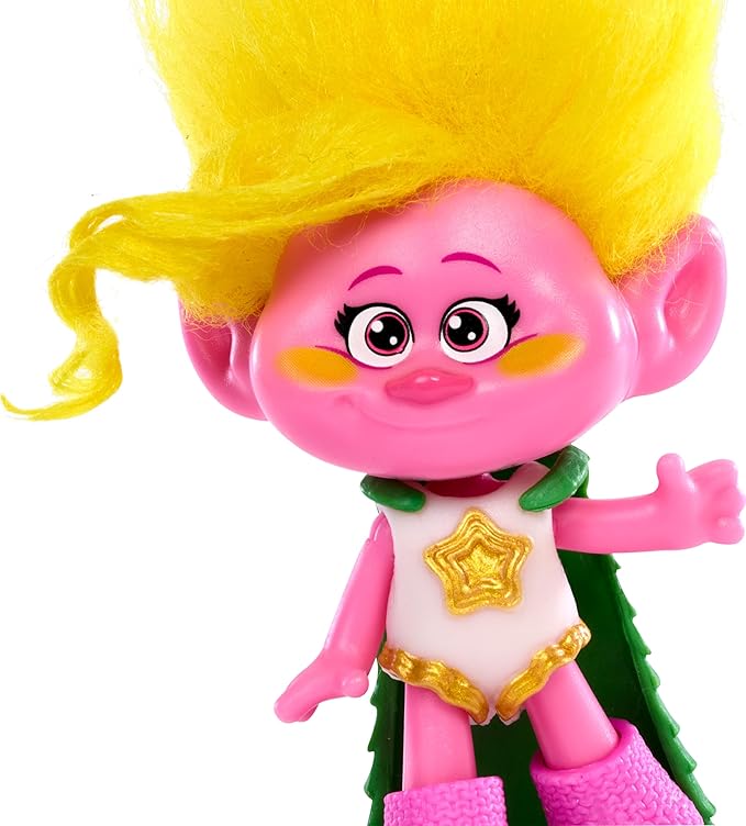 Mattel DreamWorks Trolls Band Together Toys, Best of Friends Pack with 5 Small Dolls & 2 Character Figures, Includes Queen Poppy Doll