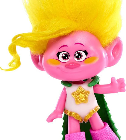 Mattel DreamWorks Trolls Band Together Toys, Best of Friends Pack with 5 Small Dolls & 2 Character Figures, Includes Queen Poppy Doll