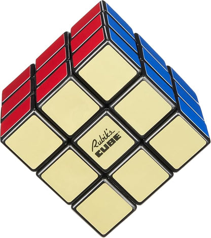 Rubik’s Cube, Special Retro 50th Anniversary Edition, Original 3x3 Cube Collectible & Desk Décor, Problem-Solving Brain Teaser, Fidget Toy & Sensory Puzzle for Adults, Teens & Kids, for Ages 8 & Up