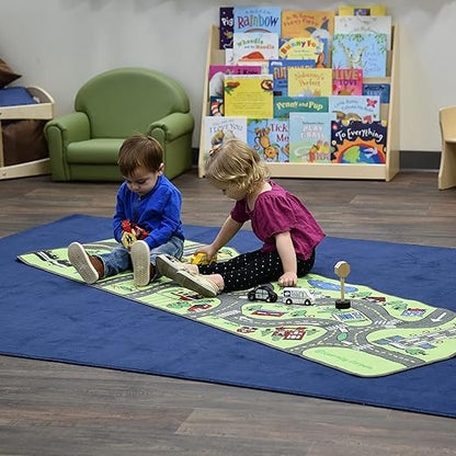 Learning Carpets Giant Road LC124, White