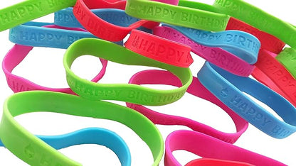 Paw Print Rubber Bracelets, You are Pawsome' Rubber Bracelet Party Favors