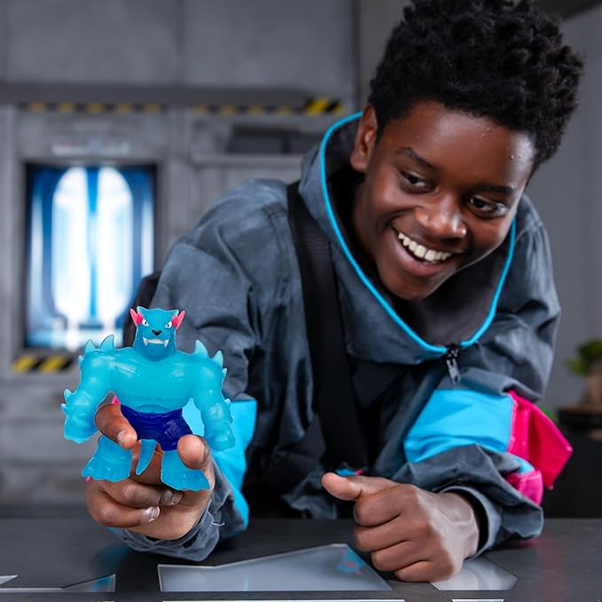 MrBeast Lab Heroes of Goo JIT Zu Goo Iconic Panther, Squeeze, Squish and Stretch MrBeast's Panther Up to 3 Times Its Size