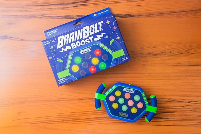Educational Insights BrainBolt® Boost - Memory Brain Game, Includes 3 Game Modes, For 1 Player, Gift for Ages 5+