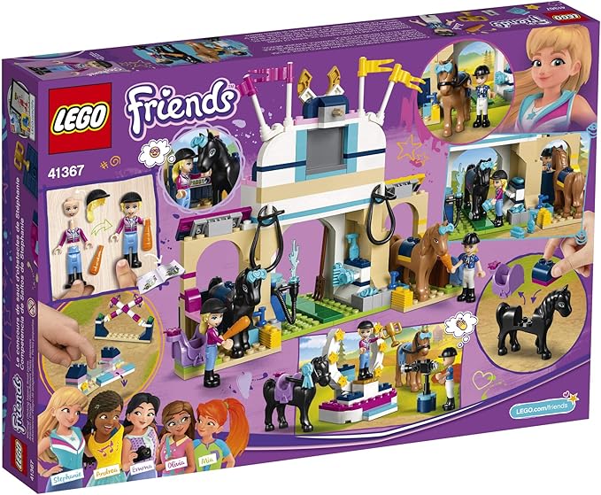 LEGO Friends Stephanie’s Horse Jumping 41367 Building Kit (337 Pieces)