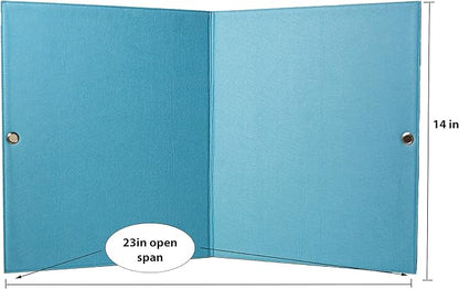 Foldable Felt Flannel Board - Quiet Book | 14 x 23" Freestanding Felt Board for Toddlers and Felt Story Sets | Story Board For Kids Playtime | Use For Preschool Classroom and Homeschooling