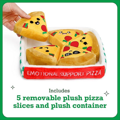 WHAT DO YOU MEME? Emotional Support Pizza — Plush Pizza by Emotional Support Plushies