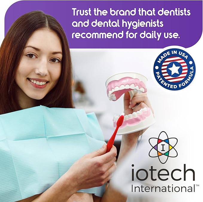 ioRinse MR: The Most Dentist & Oncologist-Recommended Oral Ulcer Rinse of its Kind. Maximum Relief of Oral Mucositis, Mouth Sores, Dry Mouth, Canker Sores, Mouth Irritation & Cancer patients, Mint 1 L