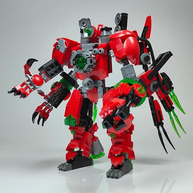 Skibid Toilet Building Block Set, Titan Siren Skibid Building Brick for Adults Fans 643PCS Blocks