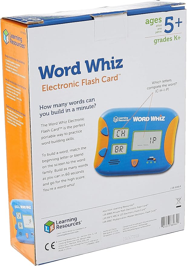 Build as many 3, 4, and 5 letter words as you can in 60 seconds