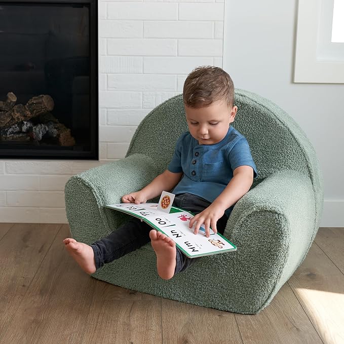 ZICOTO Comfy Kids Chair for Toddler - Portable Super Soft Chair for Gaming and Studying - Fits Nicely with Any Modern Decor