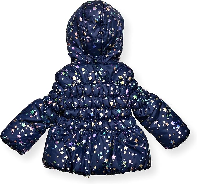 Arctic Quest Little Girls Bib Snow Pants and Ski Jacket Water-Resistant Snowsuit For Kids Winter Jacket For Girls
