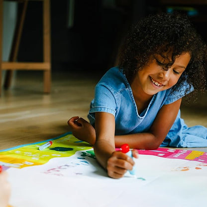Chuckle & Roar - Doodle Mat - Water Color Fun - Mess Free Arts and Crafts - Great for Toddlers