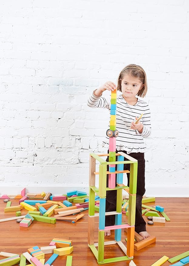42 Piece Tegu Magnetic Wooden Block Set, Natural, 1-99 years old