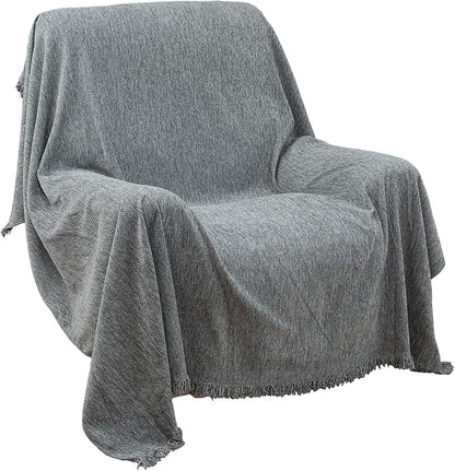Recliner Chair Covers Lazy Boy Recliner Covers Armchair Cover Blanket Sofa Thick Soft Fabric Living Room Bedroom Throw Washable Sofa Slipcovers for Pets Kids (Gray)