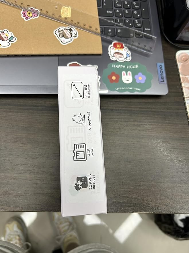 UCIDCI Kids Smart Phone Toys for Girls Ages 3-7 with Dual Camera - Toddler Phone Toys with Learning Games, Travel Toys with MP3 Music Player for Christmas, Birthday Gifts for 3 4 5 6 7 Year Old Boys