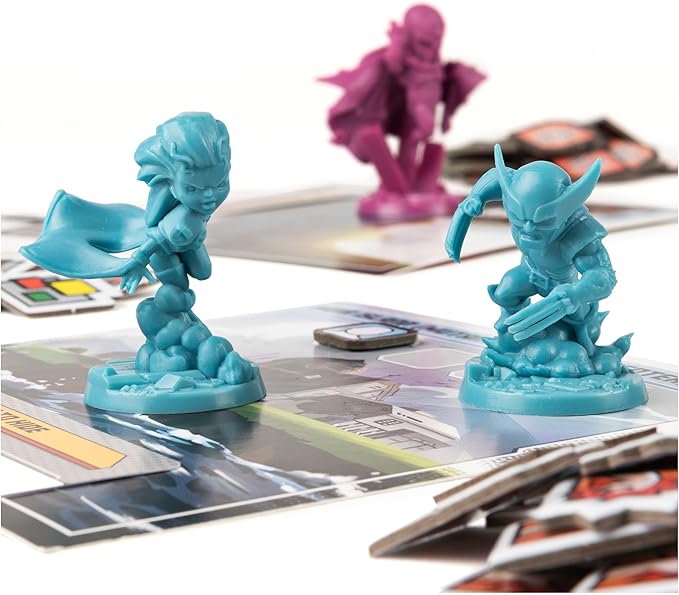 Spin Master Games, Marvel United: X-Men, Strategy Board Game, Includes Collectible Figurines, for Fans of Marvel Rivals & Action Movie Toys, 1-5 Players, for Adults & Teens Ages 14 & Up