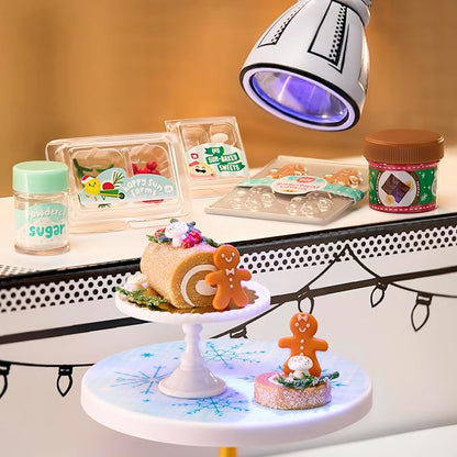 MGA's Miniverse Make It Mini Holiday 3 Pack Series Mini Collectibles - Seasonal, Blind Packaging, DIY, Resin Play, Replica Food, NOT Edible, Collectors, 8+