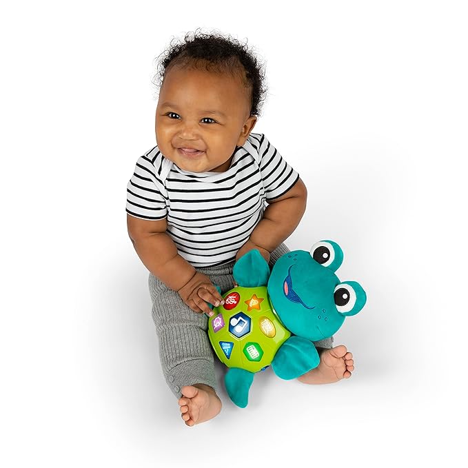 Baby Einstein Ocean Explorers Neptune’s Cuddly Plush Composer Musical Discovery Toy, Ages 6 Months and up