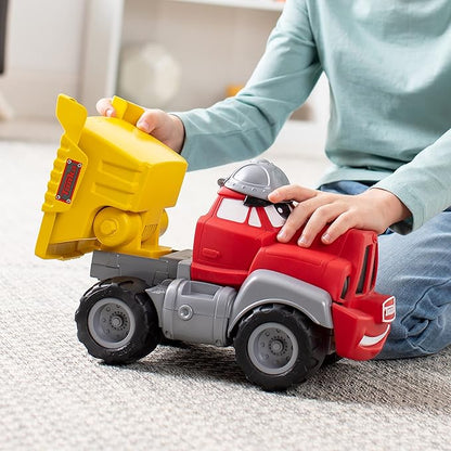 Tonka 06269 Interactive Talking Truck Toy for Toddlers Ages 2+ - Made of Sturdy Plastic with 20+ Sounds, Multicolor