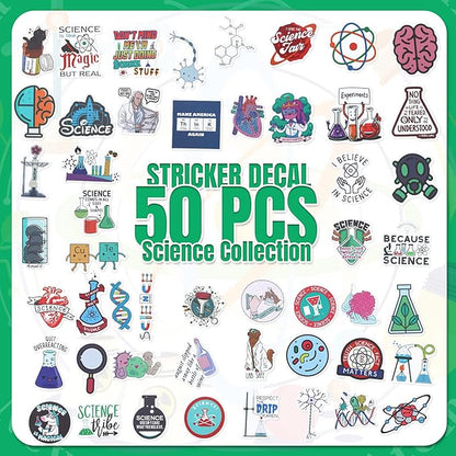 Sureio 86 Pcs Scientific Party Favors Include Scientific Party Drawstring Bags Silicone Bracelets Scientific Stickers Kawaii Pins for Scientific Birthday Party Decorations Prizes