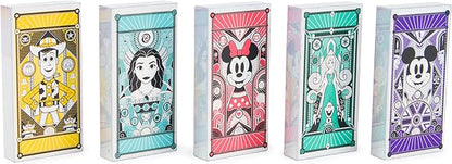 Spin Master Games Disney 100th Anniversary H5 Domino Creations 200 Dominoes & Accessories Domino Artist Lily Hevesh, Disney Gifts Dominoes Set for Adults & Kids Ages 5+