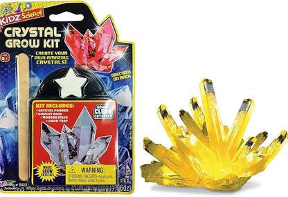 JA-RU Kids Science Kit Crystal Grow Kit (8 Crystal Kits) DIY Stem Learning Toys Grow Crystals Kit for Kids Growing Gemstone & Crystals. Cool Educational Toy Science Toy Gifts for Boys & Girls 5423-8s