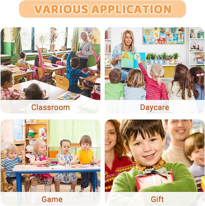 Shape Puzzles Wooden Puzzles for Toddlers, Peg Puzzle Educational Shape Sorter Toys Wooden Shape Board Puzzles, Preschool Learning Educational Toy for Baby Girls Boys