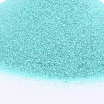 Shiny Stone Colorful Sand,Rainbow Sand,Art Sand,Colored Sand,Craft Sand,Decorative Wedding Vibrant Sand, 250g/0.55lb/8.81oz for Wedding Succulent Terrarium Vase (Dark Cyan)
