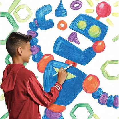 Crayola Washable Paint (12ct), Bulk Paint Set for Kids, Nontoxic Paint, Kids Craft Supplies, Teacher Classroom Must Have, 16 Oz