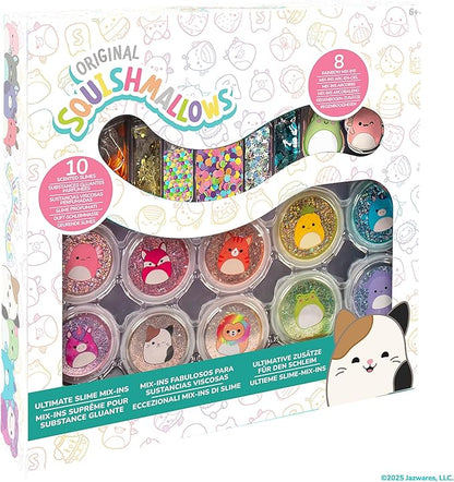 Horizon Group USA SLIMYGLOOP Mix'Ems, Scented Slimes with Mixins, Sensory Toys for Kids, Squishmallows