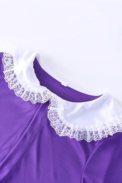 Kids Old Lady Costume Girls 100 Day of School Costume Grandma Costume Girls Old Women Granny Halloween Party